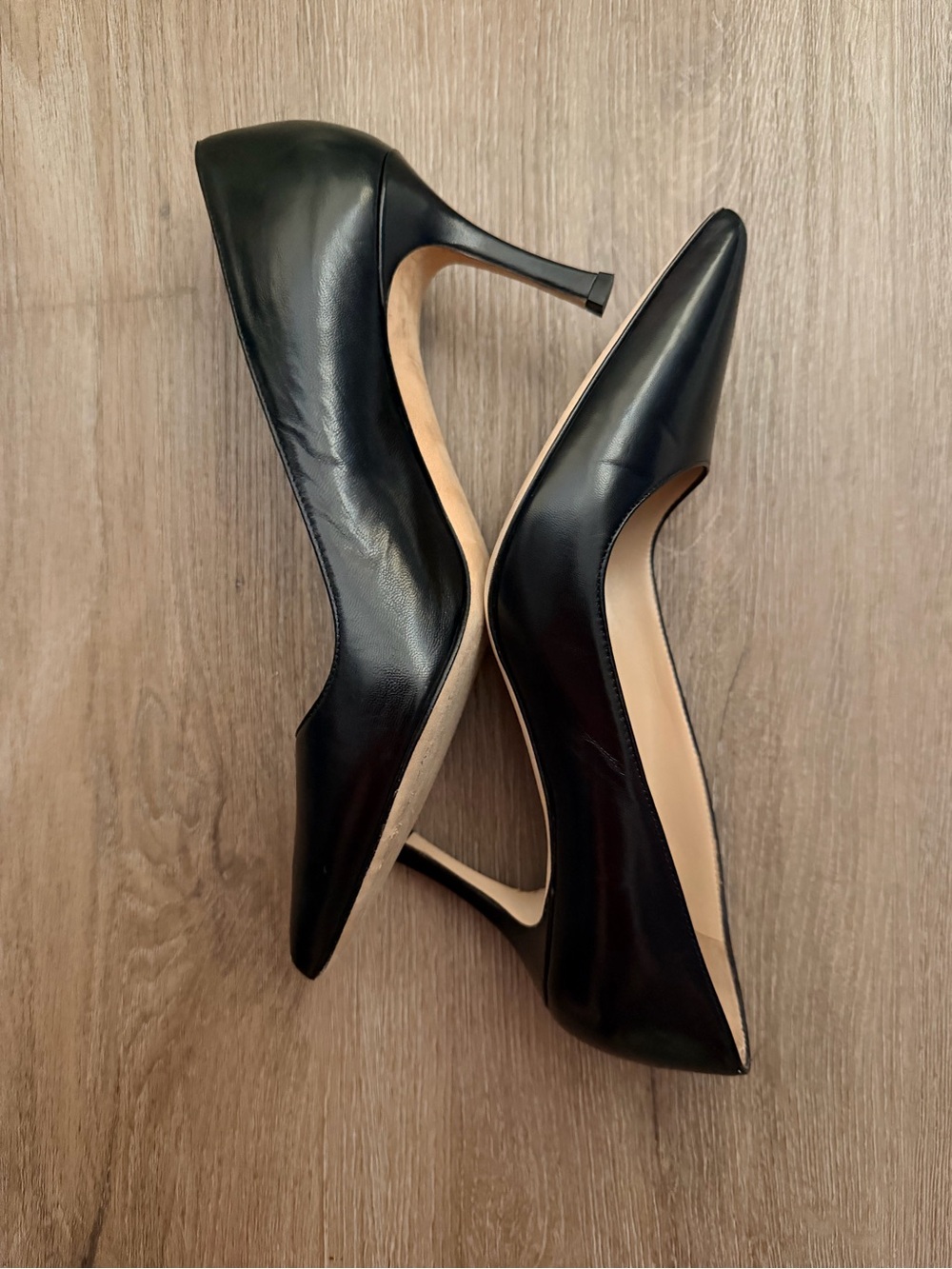 70 mm Black Manolo Blahnik Heels - Picture 5 of 8